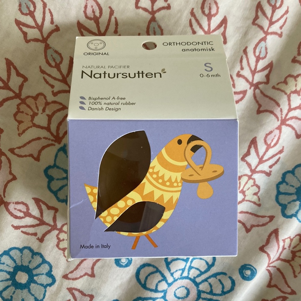 Natursutten orthodontic Binky 0-6mo